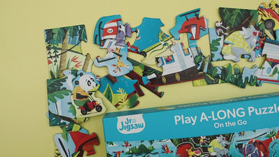 Junior Jigsaw Play A-Long Puzzle: On the Go