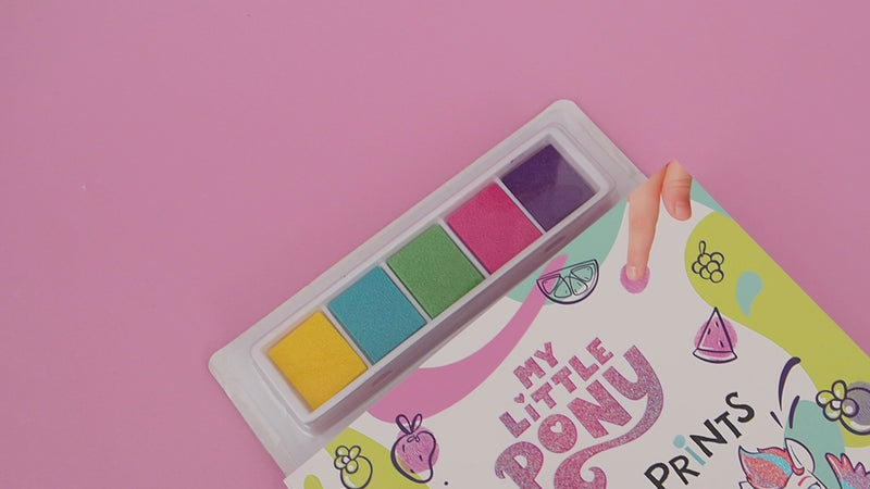 Finger Print Art: My Little Pony