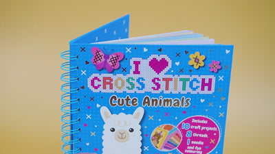 I Love Cross Stitch Book: Cute Animals