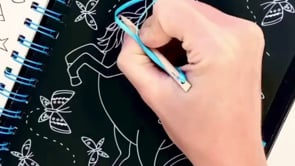 Scratch Art: Unicorns