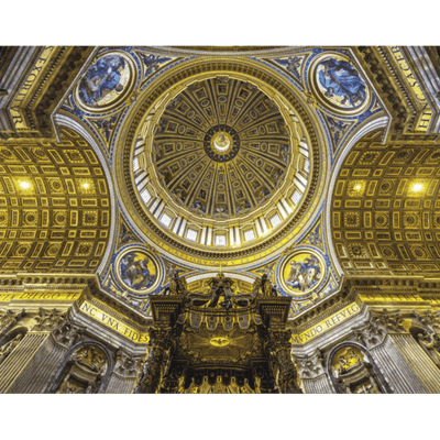 Mindbogglers Gold 1500-Piece Jigsaw: St. Peter’s Basilica