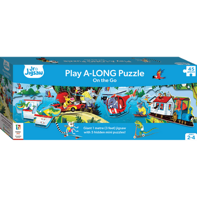 Junior Jigsaw Play A-Long Puzzle: On the Go