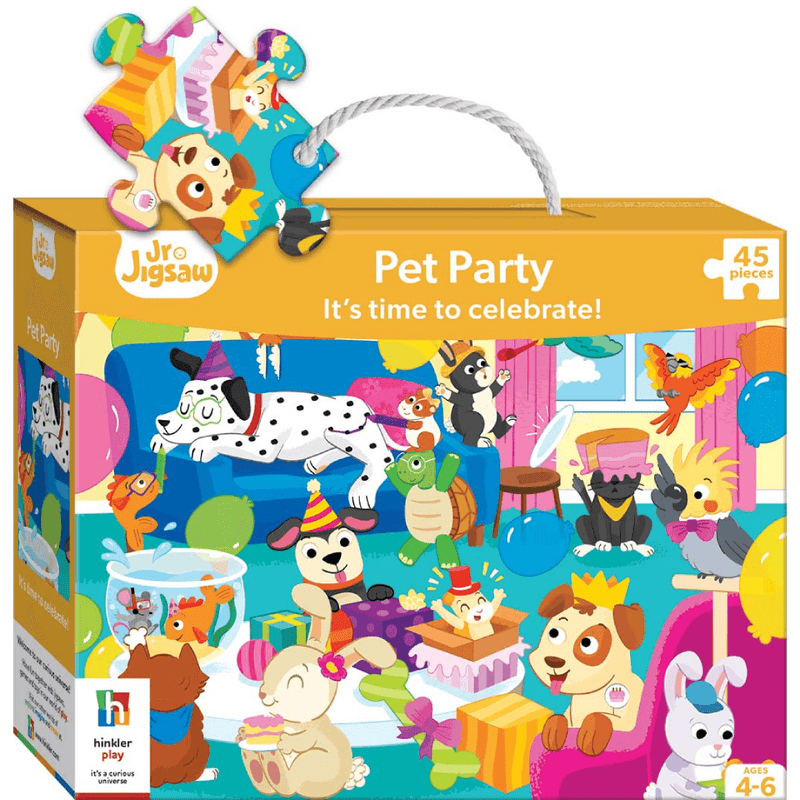 Junior Jigsaw: Pet Party