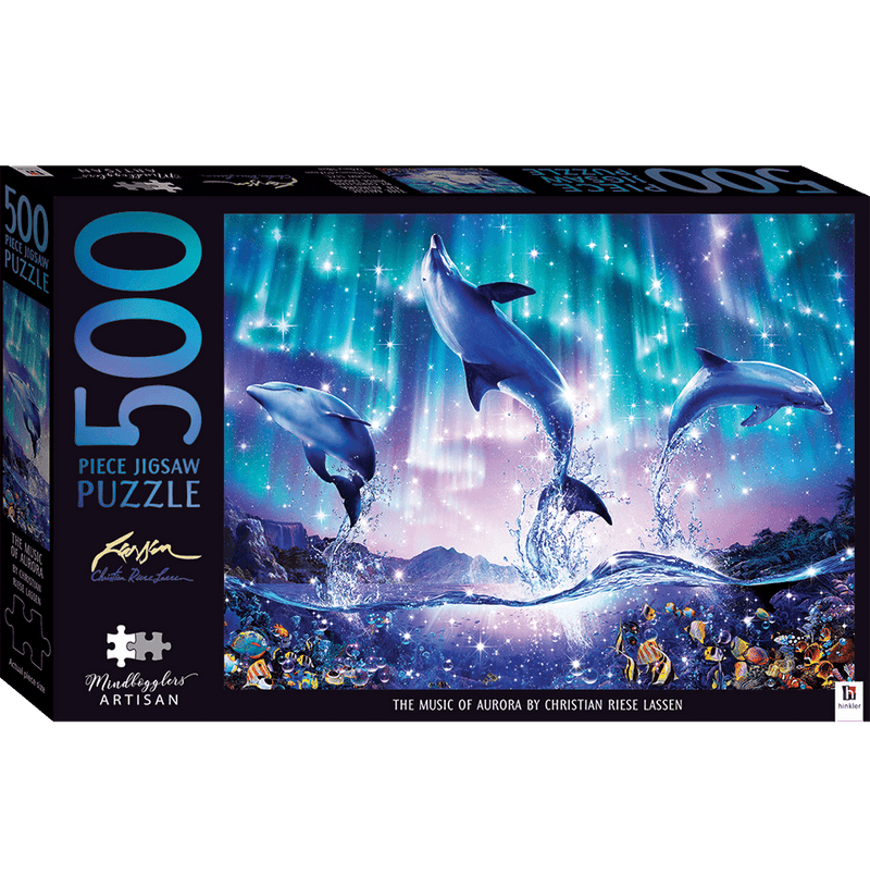 Mindbogglers Artisan 500-Piece Jigsaw: The Music of Aurora by Christian Riese Lassen