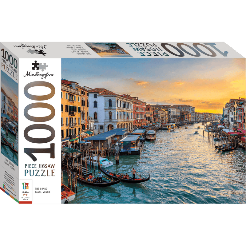 Mindbogglers 1000-Piece Jigsaw: The Grand Canal, Venice