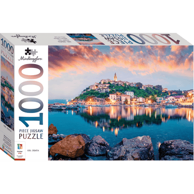 Mindbogglers 1000-Piece Jigsaw: Krk, Croatia