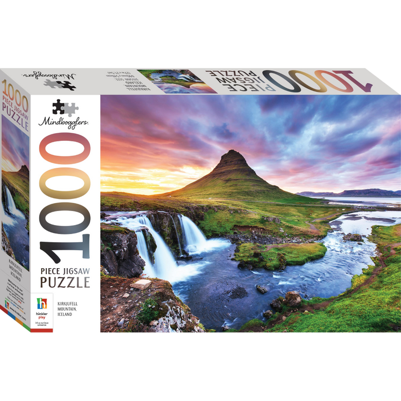 Mindbogglers 1000-Piece Jigsaw: Kirkjufell Mountain, Iceland