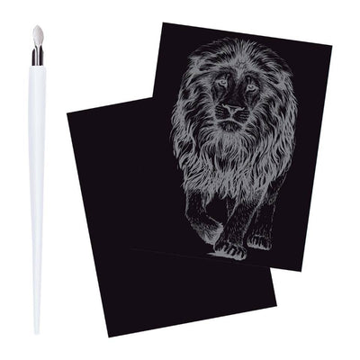 Art Maker Made Simple Engraving Artistry: Prowling Lion