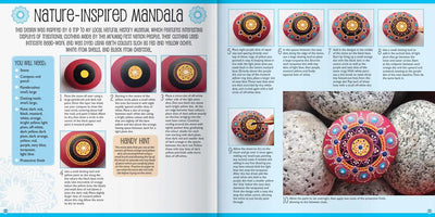 Paint Your Own Mandala Stones Rock Painting Gift Box