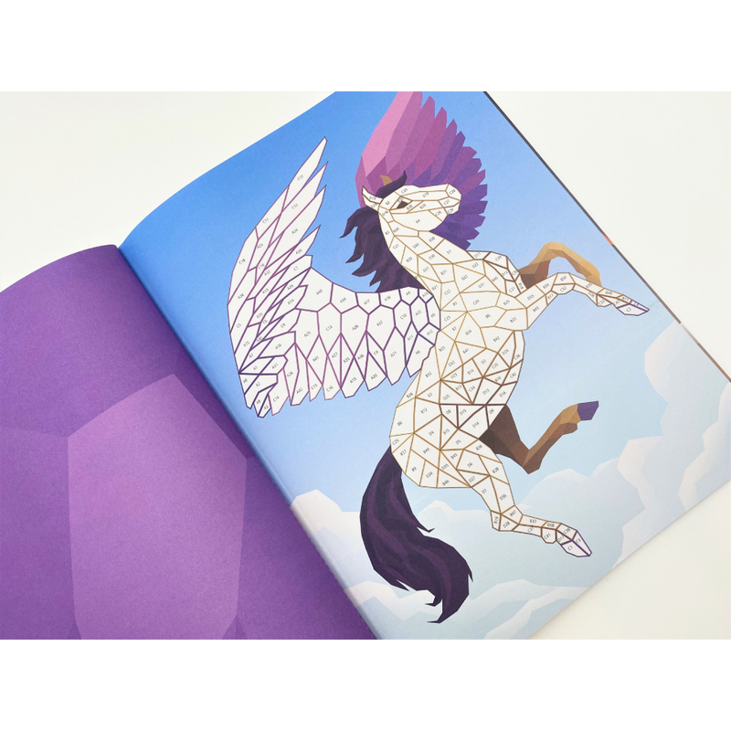 Creative Sticker Mosaics: Mythical Creatures