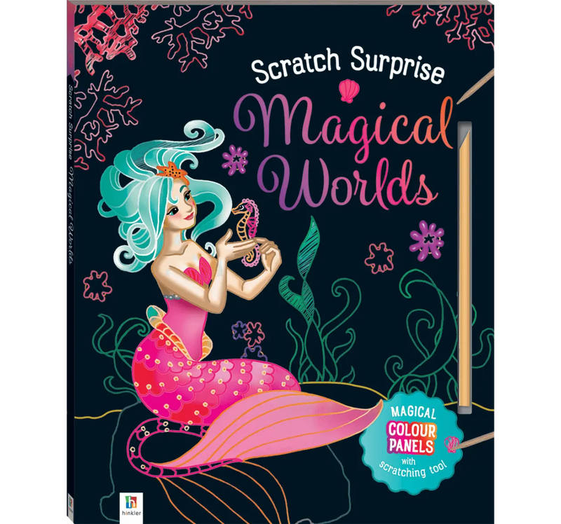 Scratch Surprise Book: Magical Worlds