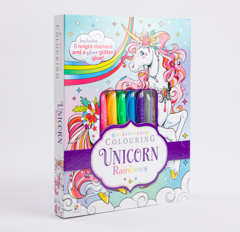 Kaleidoscope Colouring Kit: Unicorn Rainbows