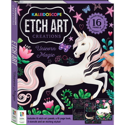 Kaleidoscope Etch Art Creations: Unicorn Magic