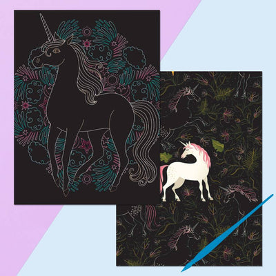 Kaleidoscope Etch Art Creations: Unicorn Magic
