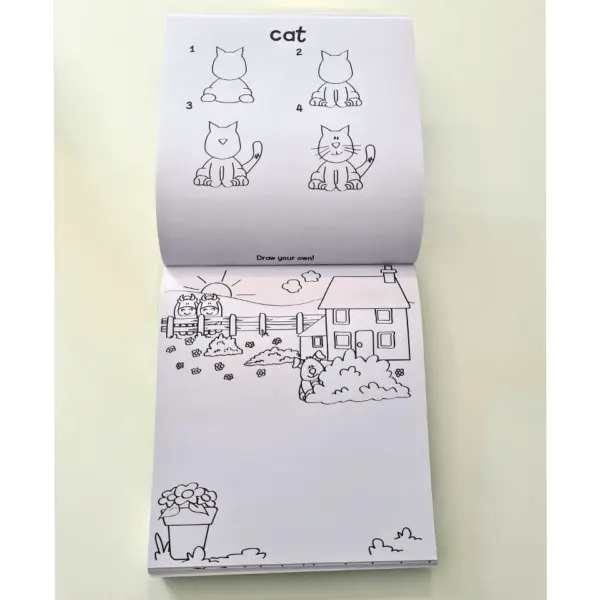 5 Pencil and Eraser Set: My First Learn To Draw On The Farm