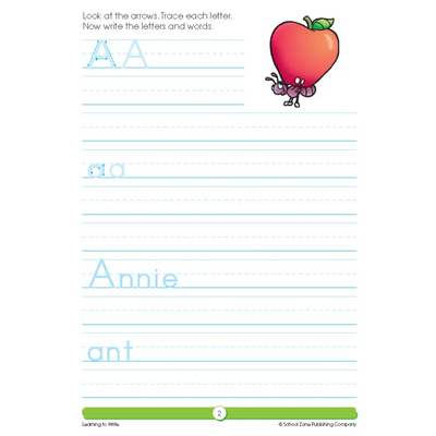 School Zone: Learning to Write