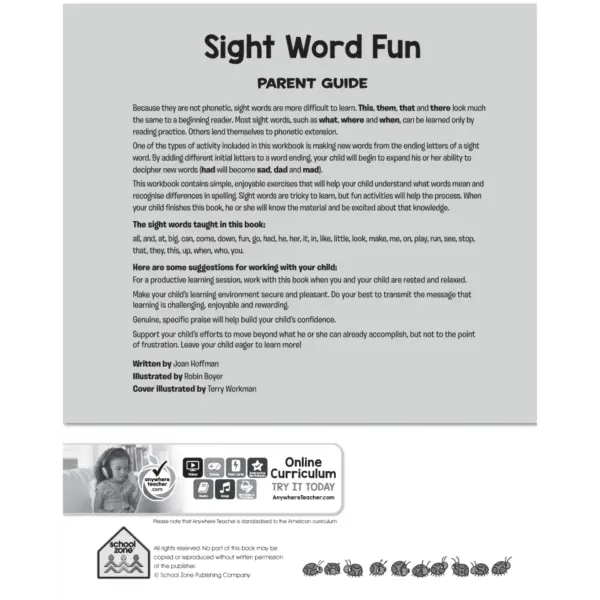 School Zone: Sight Word Fun