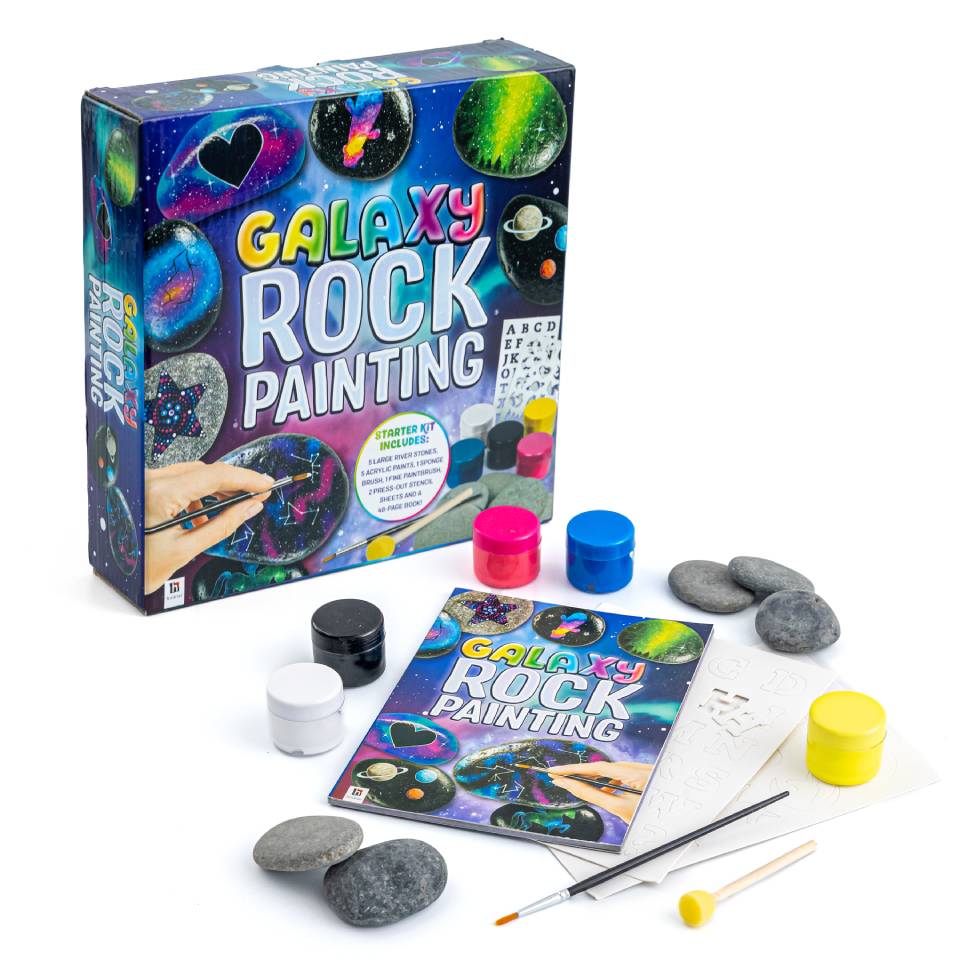 Galaxy Rocks Paint Your Own Galaxy Rocks Gift Box – CuriousUniverse