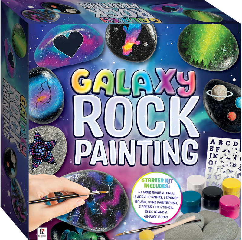 Paint Your Own Galaxy Rocks Gift Box