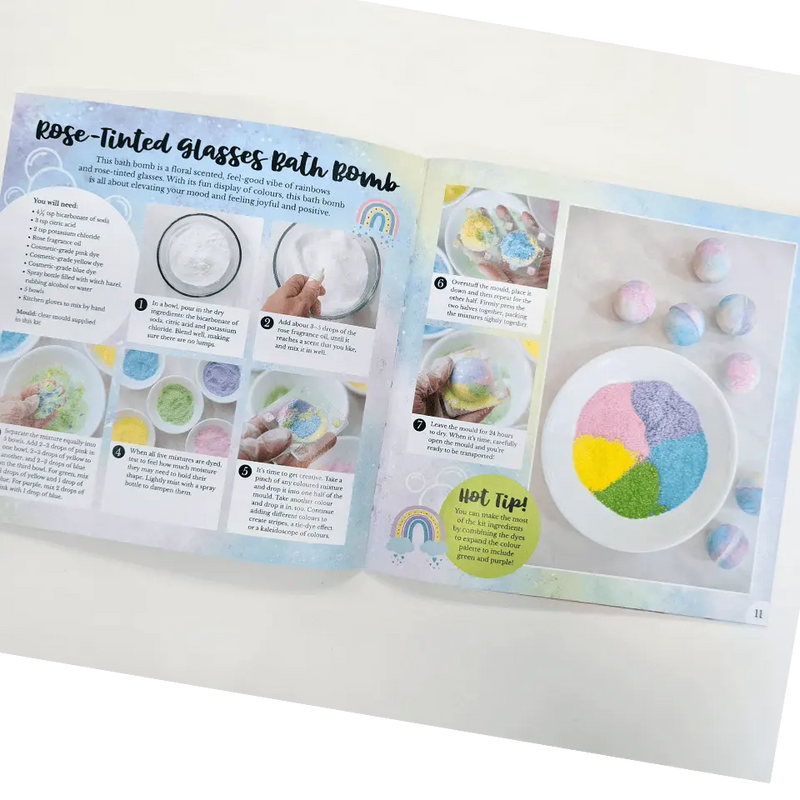 CraftMaker Create Your Own Bath Bombs Gift Box