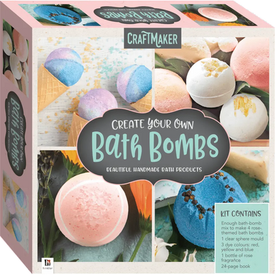 CraftMaker Create Your Own Bath Bombs Gift Box