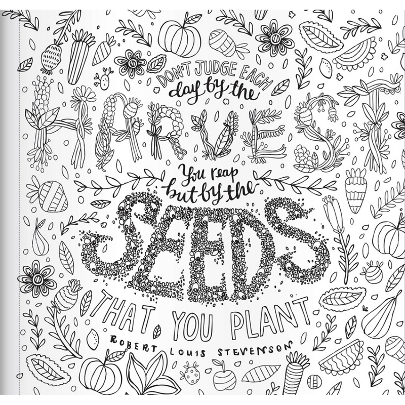 My Heart is Like a Singing Bird: Inspiring Quotes to Colour and Keep