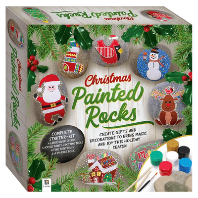 Christmas Rock Painting Gift Box