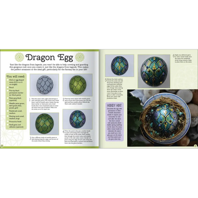 Metallic Rock Painting Gift Box