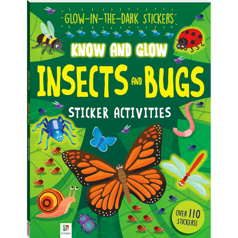 Know and Glow: Insects and Bugs Sticker Activities