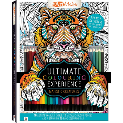 Art Maker Ultimate Colouring Experience Majestic Creatures