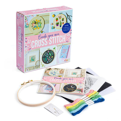 Create Your Own Cross Stitch Gift Box