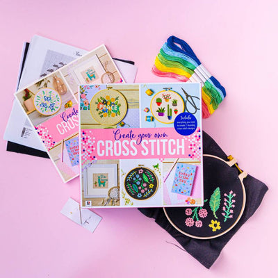 Create Your Own Cross Stitch Gift Box