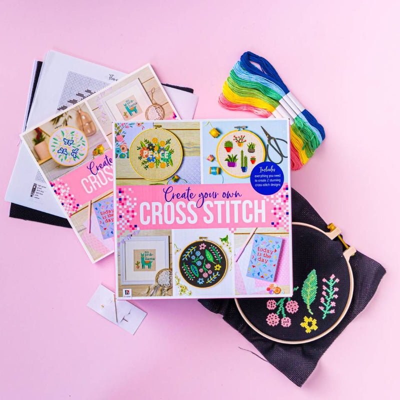 Create Your Own Cross Stitch Gift Box