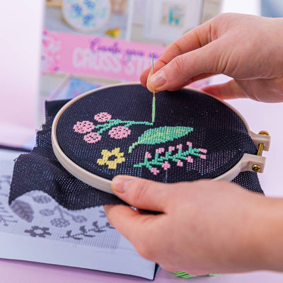 Create Your Own Cross Stitch Gift Box
