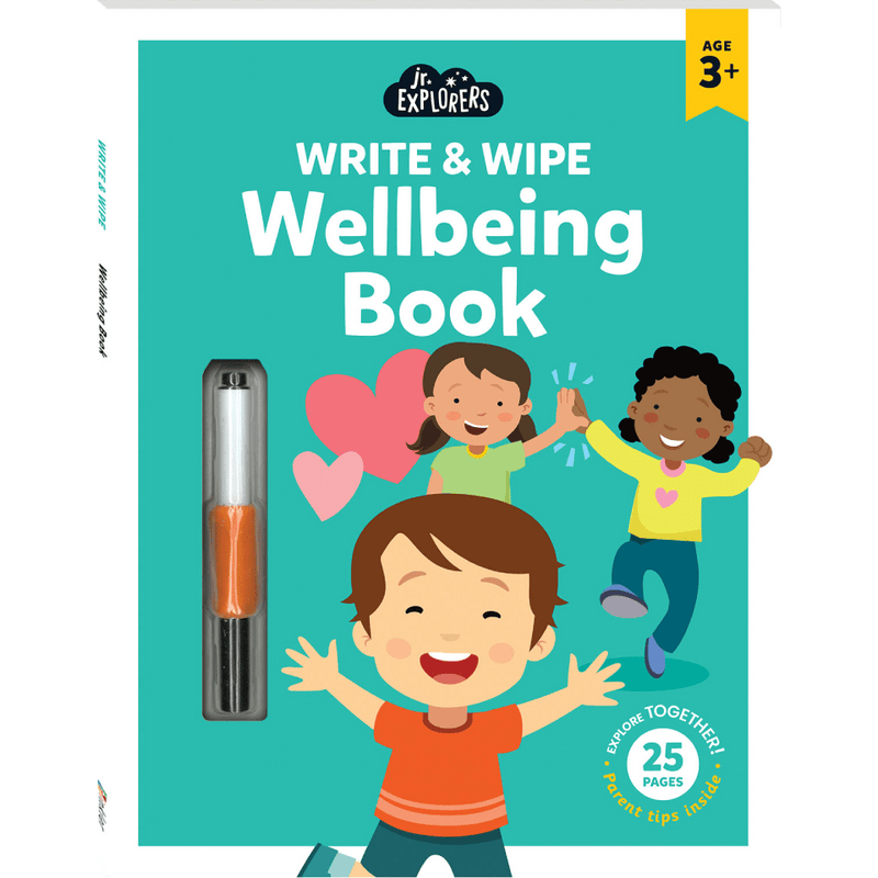 Junior Explorers Write & Wipe Wellbeing Book