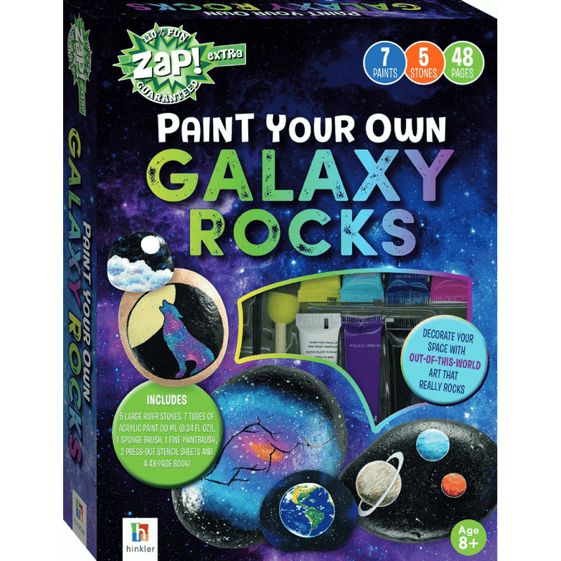 Zap! Extra Paint Your Own Galaxy Rocks