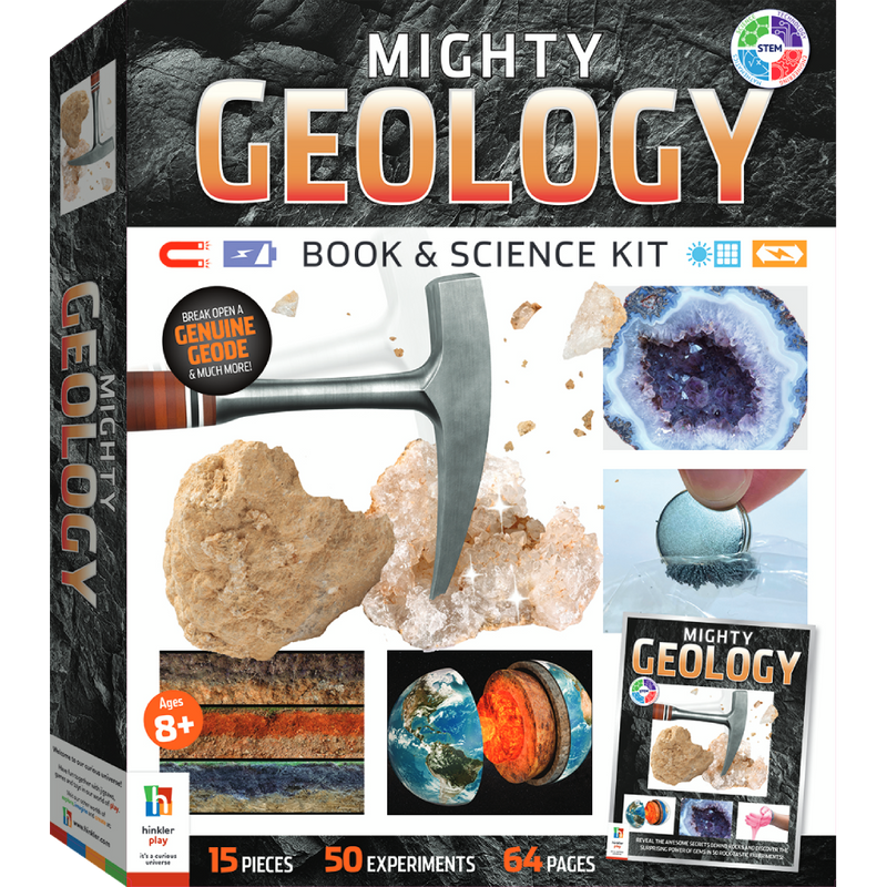 Mighty Geology Book & Science Kit