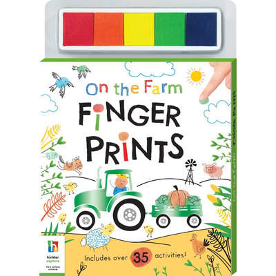 Finger Print Art: On the Farm