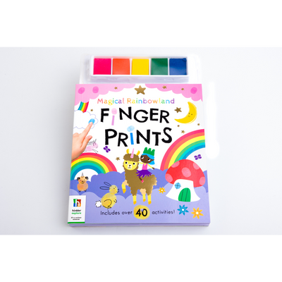 Finger Print Art: Magical Rainbowland