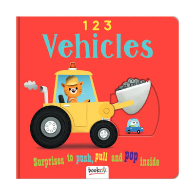 Push, Pull, Pop!: 123 Vehicles