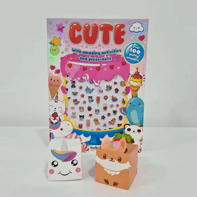 Puffy Sticker Activity Book: Cute