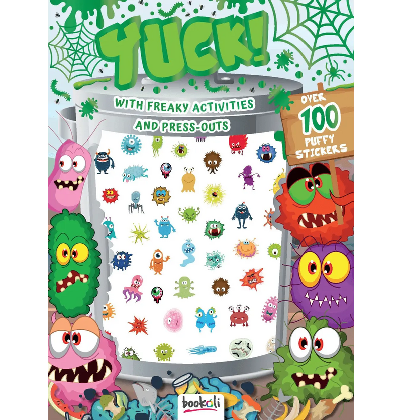 Puffy Sticker Activity Book: Yuck