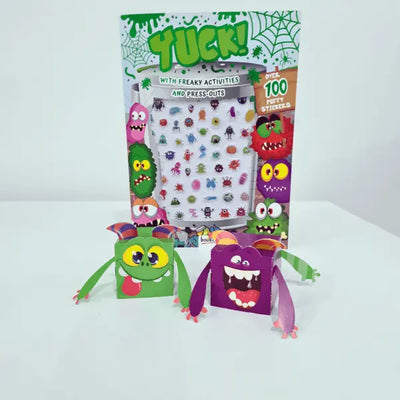 Puffy Sticker Activity Book: Yuck