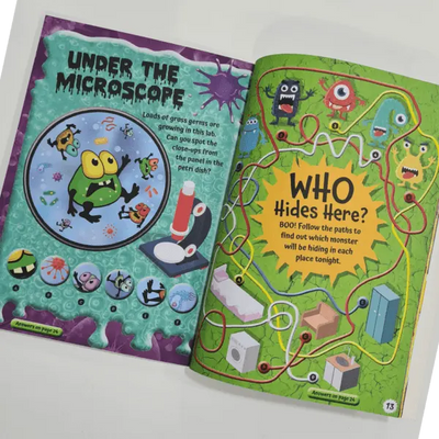 Puffy Sticker Activity Book: Yuck