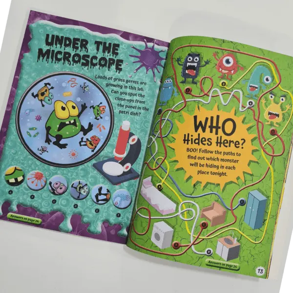 Puffy Sticker Activity Book: Yuck