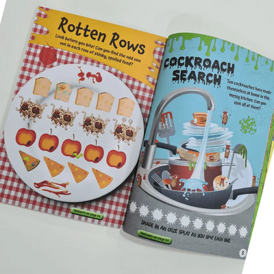 Puffy Sticker Activity Book: Yuck