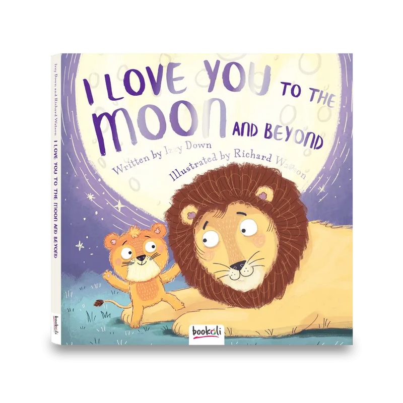 I Love You to the Moon and Beyond Padded Picture Book CuriousUniverse