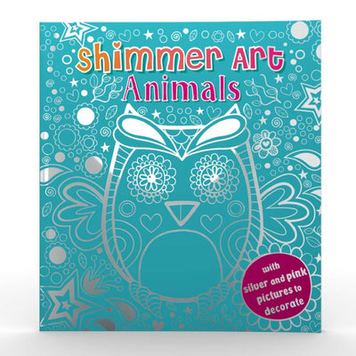 Shimmer Art Colouring Book: Animals