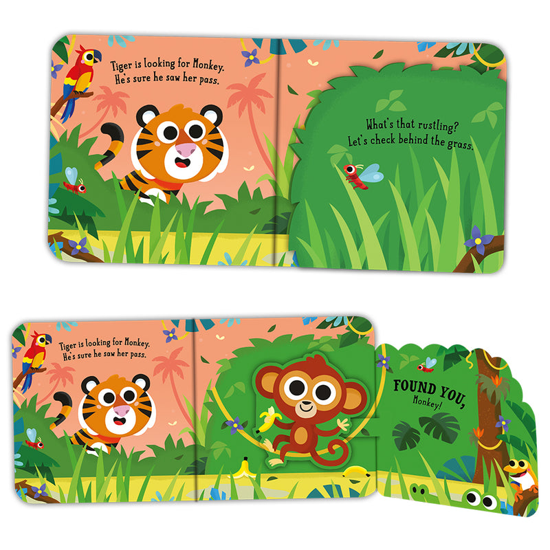 Hide and Seek Pop-Ups Book: Jungle