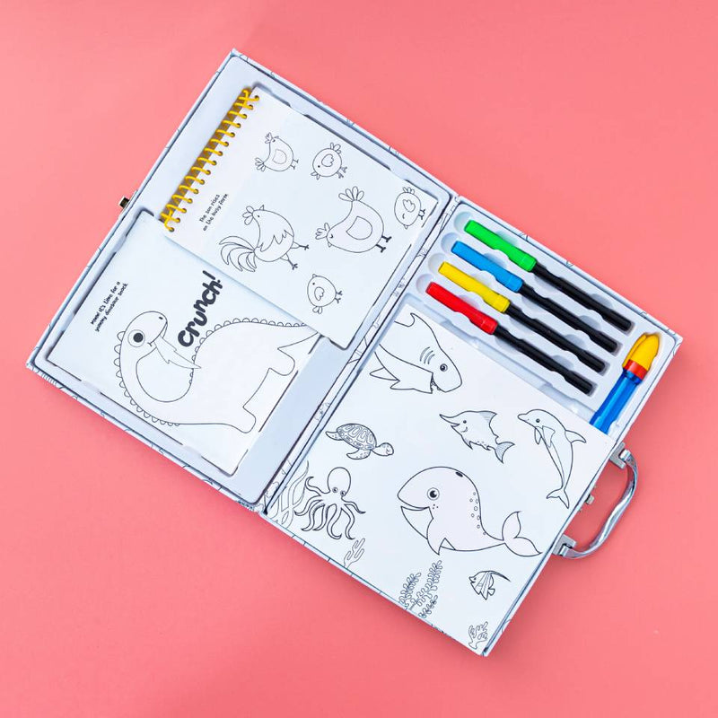Colour-In Carry Case: My First Magic Painting Activity Case